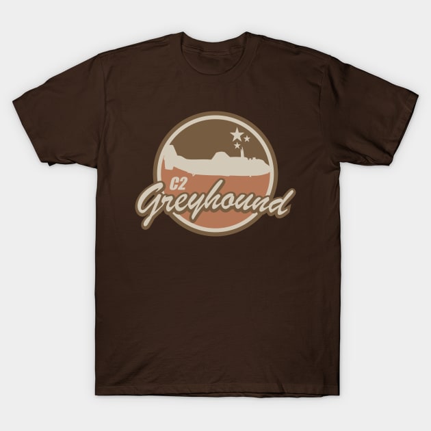 C-2 Greyhound COD (subdued) T-Shirt by TCP